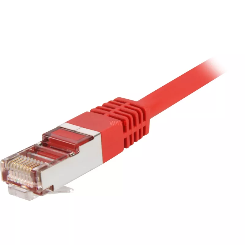 Netwerkkabel Sharkoon RJ-45 Cat5e 10 m rood