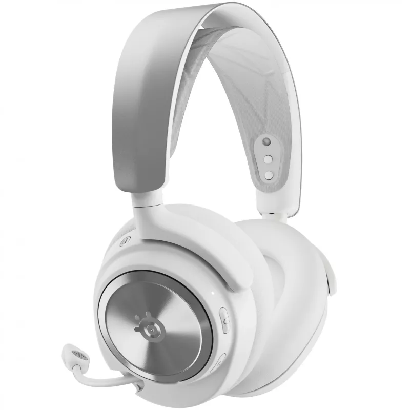 Headset STEELSERIES 61524 bedraad circumauraal wit hoofdband koptelefoon