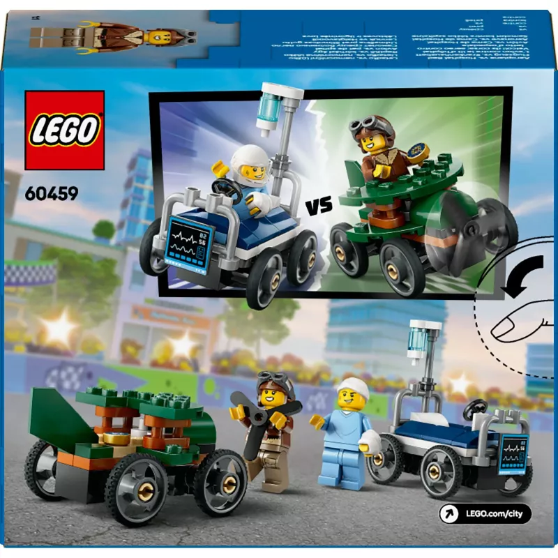 LEGO CITY 60459 Vliegtuig tegen ziekenhuisbed