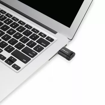 USB-flashdrive PNY Elite-X 64 GB USB Type-C 3.2 Gen 1 (3.1 Gen 1) zwart