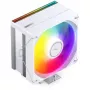 CPU-koeler Jonsbo CB40 WHITE ARGB, PWM-regeling, ARGB-verlichting, compacte tower, wit