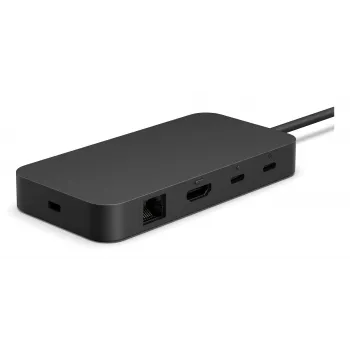 Dockingstation Microsoft Surface USB4 Dock bedraad zwart 100W Power Delivery