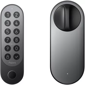 Slim slot Aqara EL-D02D-B Bluetooth toetscode RF-kaart
