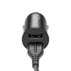 everActive CC-25C autolader, 2x USB 12 W, met USB-C-kabel