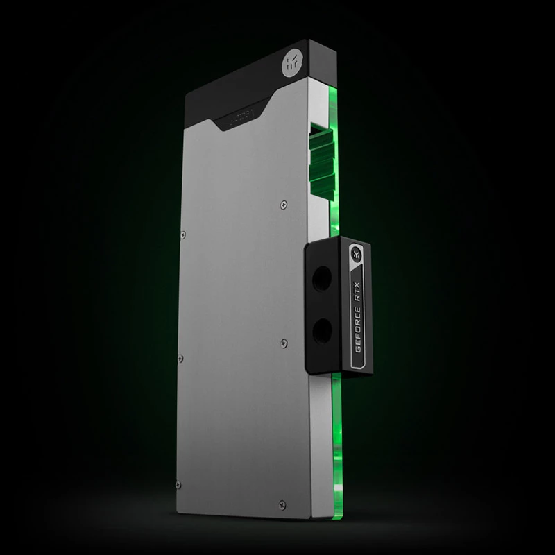 EK-Quantum Vector² RE RTX 3080/90 backplate, zilver