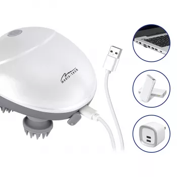 Hoofdmasseur MEDIA-TECH MT6524 – draagbaar design, instelbare intensiteit