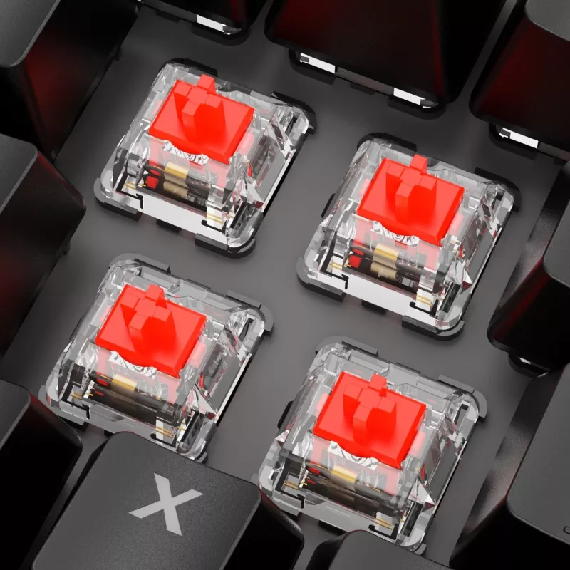 Toetsenbord Sharkoon SKILLER SGK20 rood