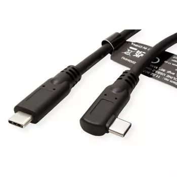 Secomp 11.02.9075 USB-kabel 1 m USB 3.2 Gen 2 (3.1 Gen 2) USB C zwart (11.02.9075)