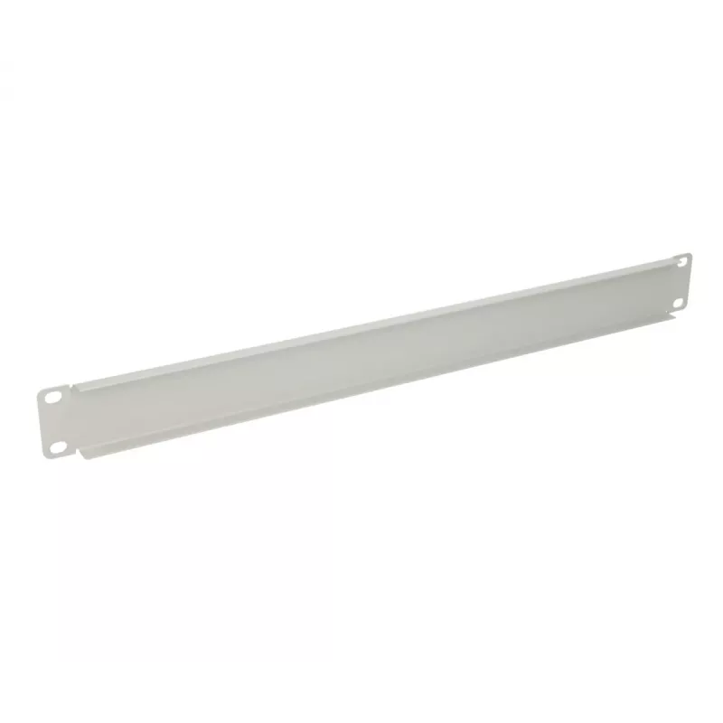 Rack-blindplaat Extralink Front Blank Panel 1U 19 inch grijs, stalen behuizing