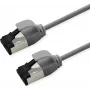 ROLINE S/FTP Patchkabel Cat.8.1, slank, PoE, grijs, 0,3 m (21.15.3406)
