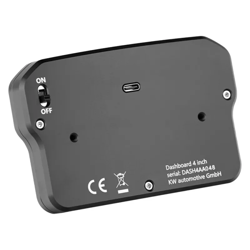 Stuurwiel-dashboard Ascher Racing 4 inch model 76080028 voor simracing-opstellingen