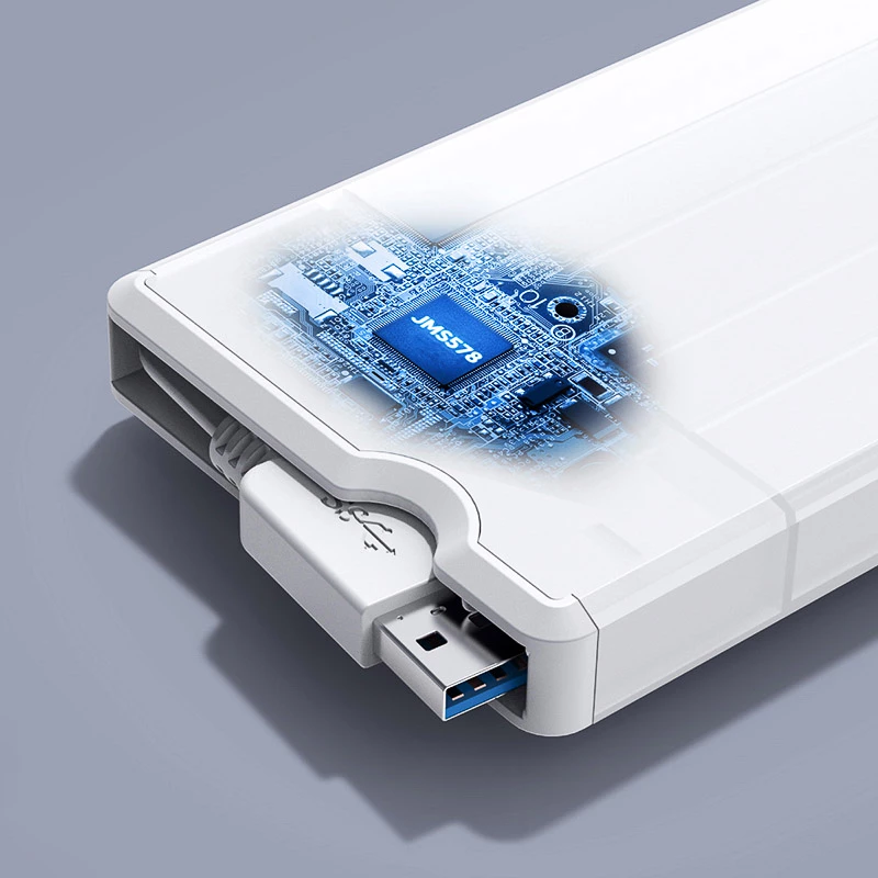 GrauGear externe harde schijf behuizing 2.5HDD/SSD USB 3.2 alu - drivebehuizing - 2,5