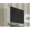 Cama woonkamerkastenset VIGO 22 wit/zwart glanzend