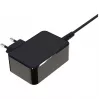 Mobiele apparaatoplader LC-Power LC-NB-GAN-65-C laptop zwart AC binnen