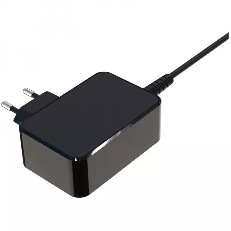 Mobiele apparaatoplader LC-Power LC-NB-GAN-65-C laptop zwart AC binnen