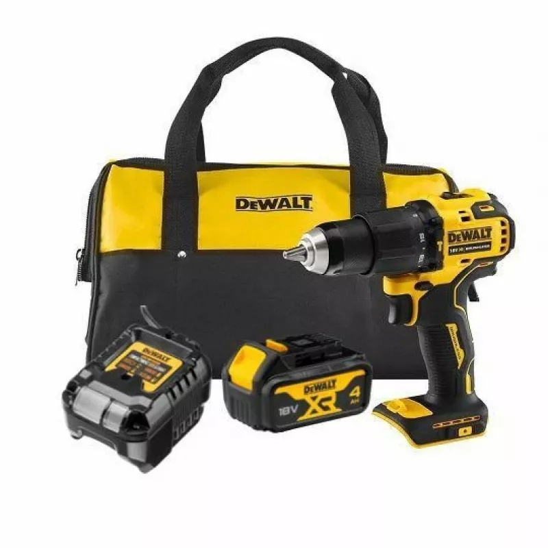 Accu-boorschroefmachine DeWalt DCD709M1 18V, 65 Nm, 1x 4,0 Ah accu