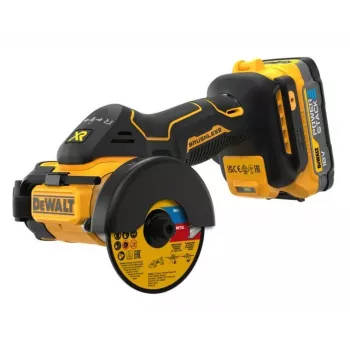 DEWALT AFKORTZAAG 18V 76mm 2x1.7Ah POWERSTACK DCS438E2T
