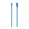 USB-kabel Tellur TLL155011 1m USB A micro-USB A blauw