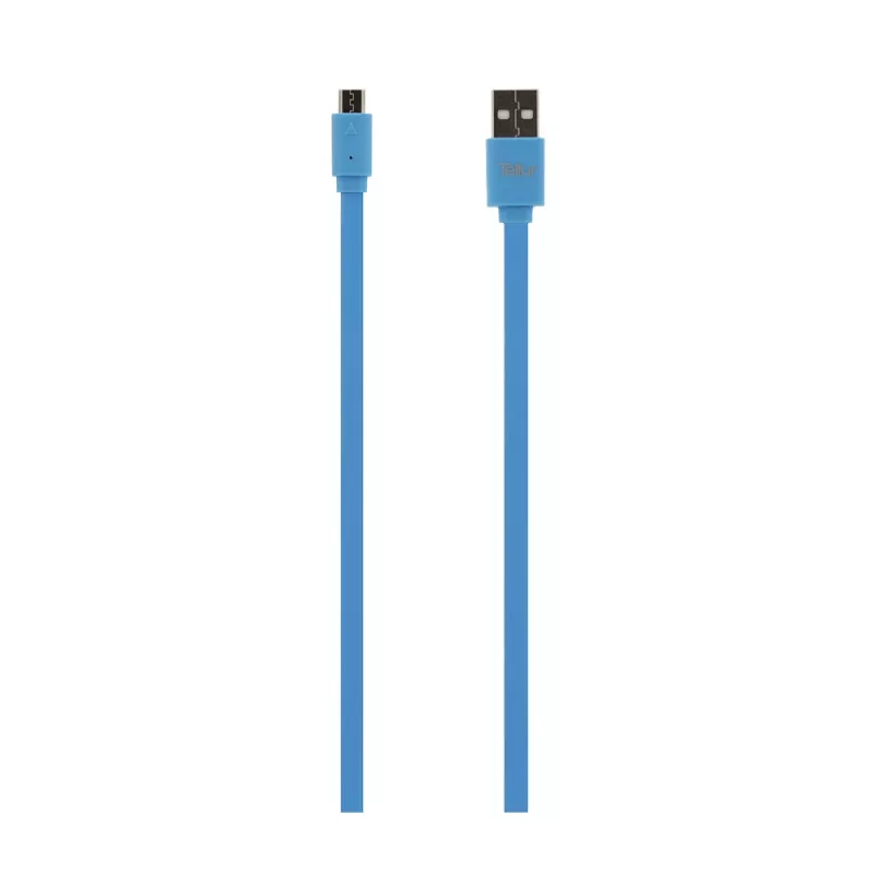 USB-kabel Tellur TLL155011 1m USB A micro-USB A blauw