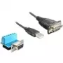 Seriële kabel DeLOCK 62406 USB Type-A DB-9 zwart 0,82 m