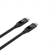 USB-C-kabel Unitek C14100ABK01-2M – 2 m, 100 W Power Delivery, 40 Gbit/s data
