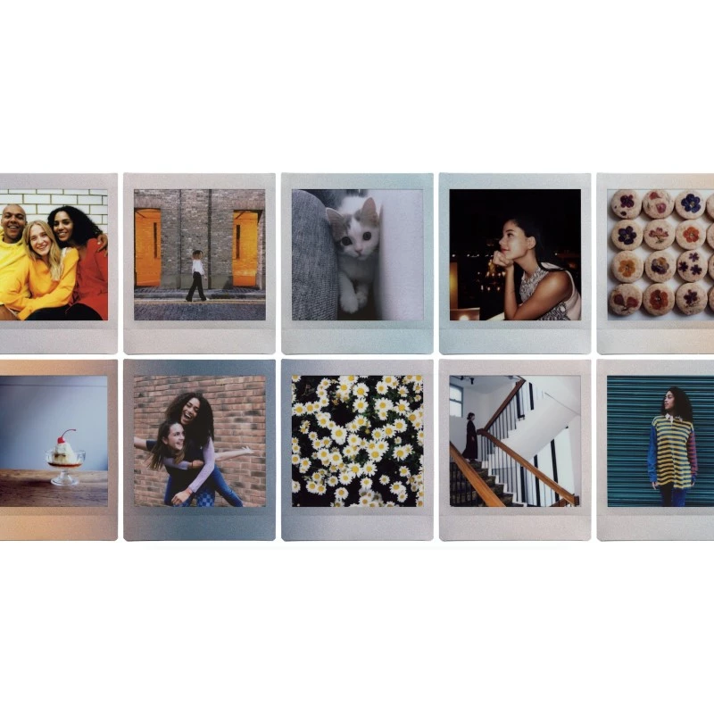 Sofortbildfilm Fujifilm INSTAX SQUARE Sunset 10 stuks 62 x 62 mm
