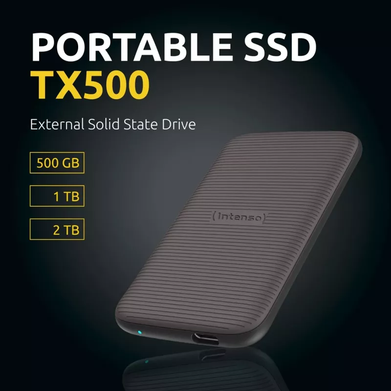 SSD Intenso 1 TB Extern USB Type-C 3.2 Gen 2 Bruin