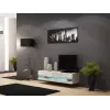 Cama woonkamerkastenset VIGO nieuw 12 Sonoma-eiken/wit glanzend