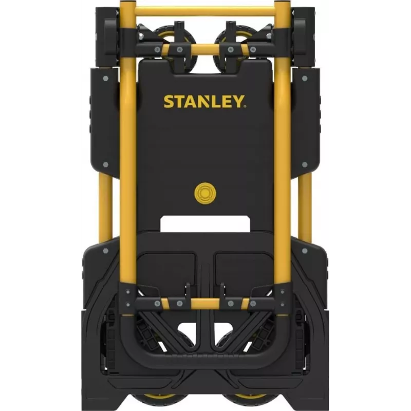 Stanley opvouwbare transportwagen tot 70/137 kg geel, zwart