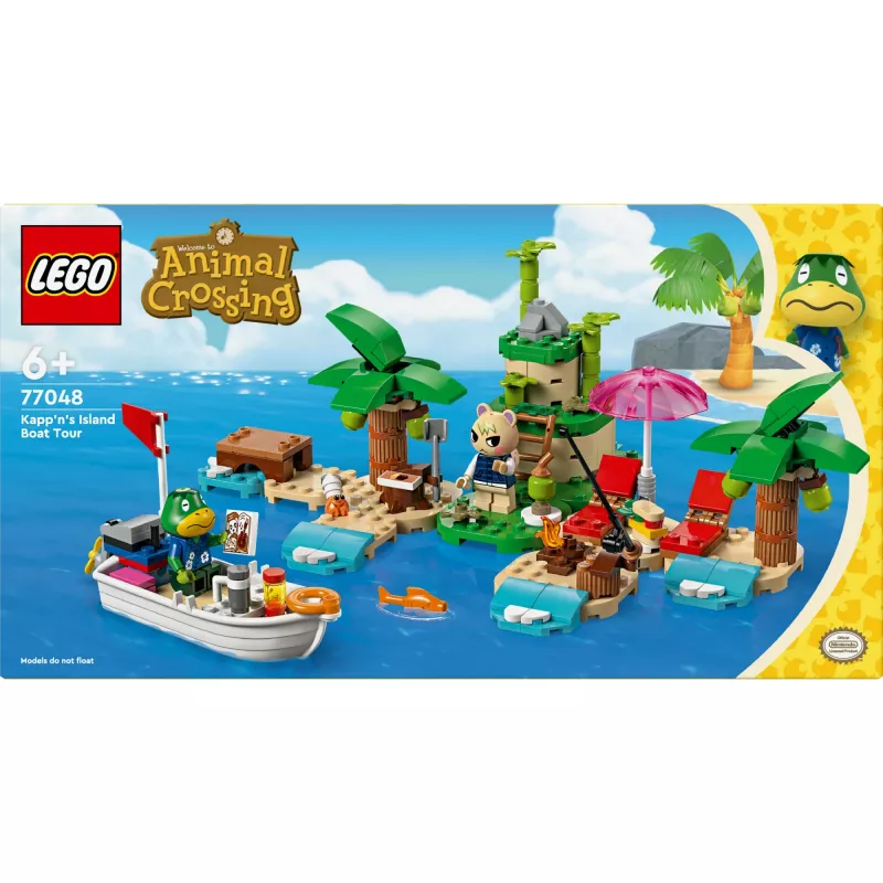 LEGO constructiespeelgoed 77048 Animal Crossing Boottocht met Kapiteinsinsel