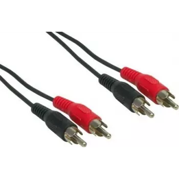 e+p B 33/10 10m 2 x RCA 2 x RCA zwarte audiokabel (B 33/10)