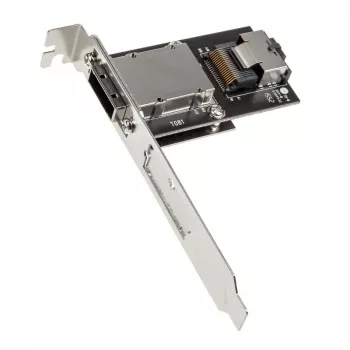 SilverStone SA011 - SAS-blende intern naar extern - SAS 24Gbit/s - Mini SAS (SFF-8087) (W) naar 4 x 26-polige Mini SAS (W)