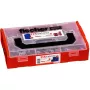 FixTainer - DUOPOWER & DUOSEAL + schroeven, pluggen lichtgrijs/rood, 275-delig