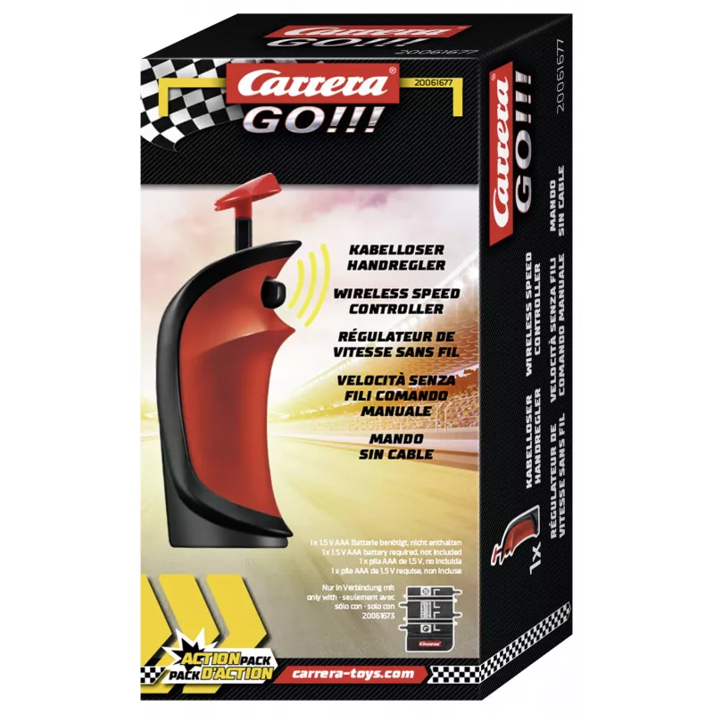 Bedrade/draadloze handregelaar CARRERA 20061677 voor Carrera GO!!! slotcar-races