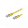 Wentronic Goobay CAT 5e-patchkabel, SF/UTP, geel, 5 m - CCA koper-mix (68068)