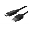 USB-A naar USB-C-kabel LANBERG CA-USBO-20CU-0018-BK — USB 2.0, 1,8 m, zwart