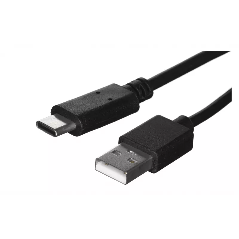 USB-A naar USB-C-kabel LANBERG CA-USBO-20CU-0018-BK — USB 2.0, 1,8 m, zwart