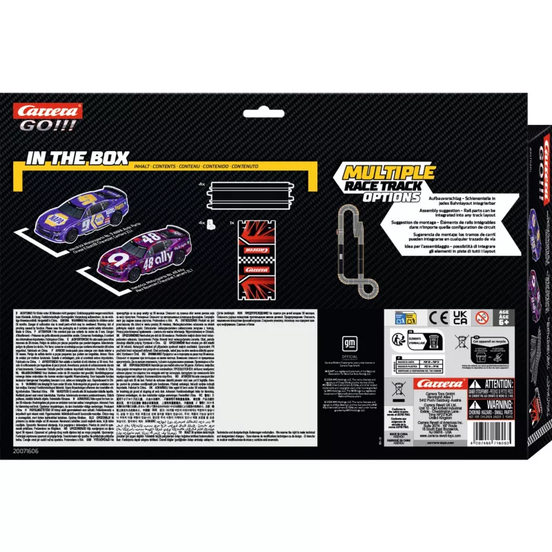 Slotcar-racebaanuitbreiding CARRERA GO!!! Nascar Racer - uitbreidingsset