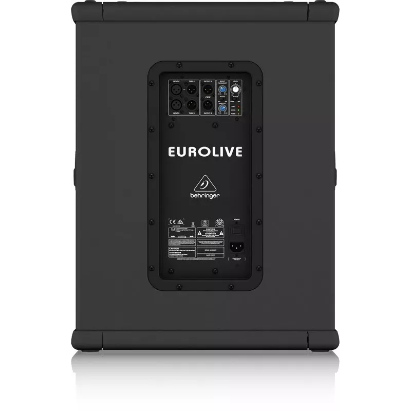 Behringer EUROLIVE B1500XP luidspreker 2-weg zwart bedraad