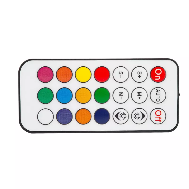 Akyga AK-CA-73 RGB-ventilatorcontroller met afstandsbediening, 12 aansluitingen (10 ventilatoren + 2 LED-strips), Molex-stroomvoorziening