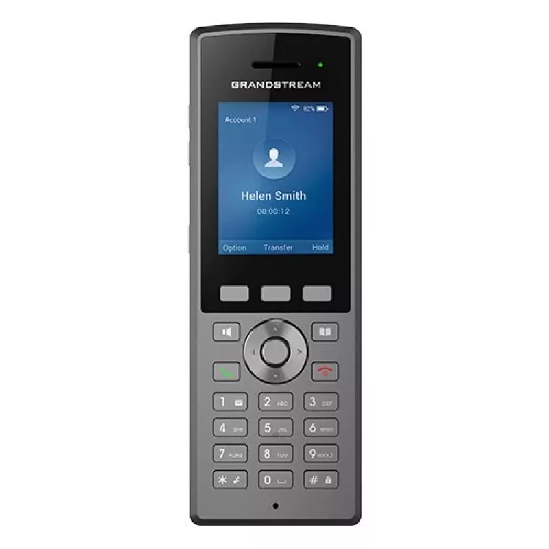 IP-mobiele telefoon Grandstream Networks WP825 antraciet 2 lijnen LCD Wi-Fi