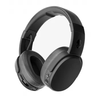 Headset Skullcandy Crusher Wireless — zwart, binaural, omsluitend, Bluetooth & 3,5 mm, opvouwbaar, 40 h accu