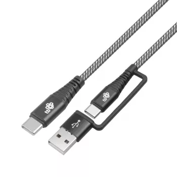 USB-A-naar-C-kabel TB AKTBXKUCTOA120B 1,2 m, zwart