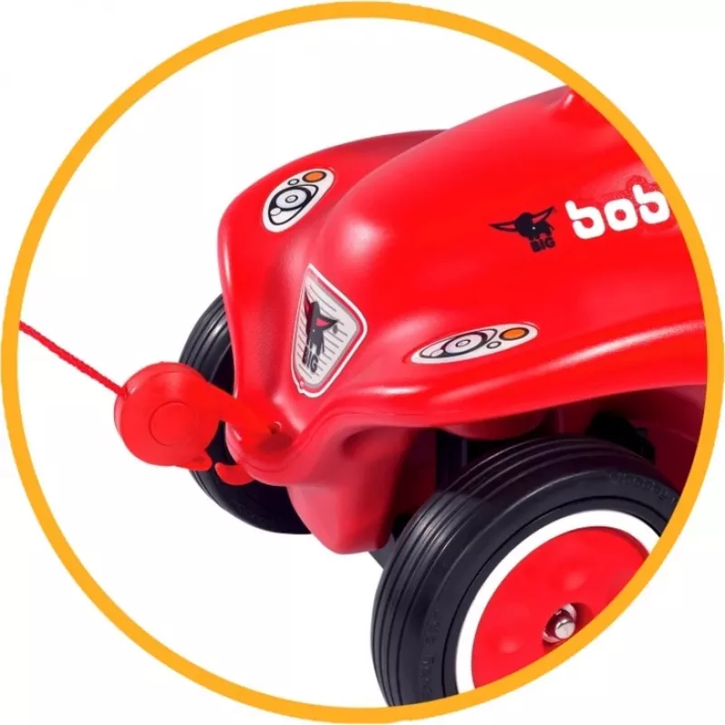 BIG Bobby-Car touw rood geel 1-7 jaar
