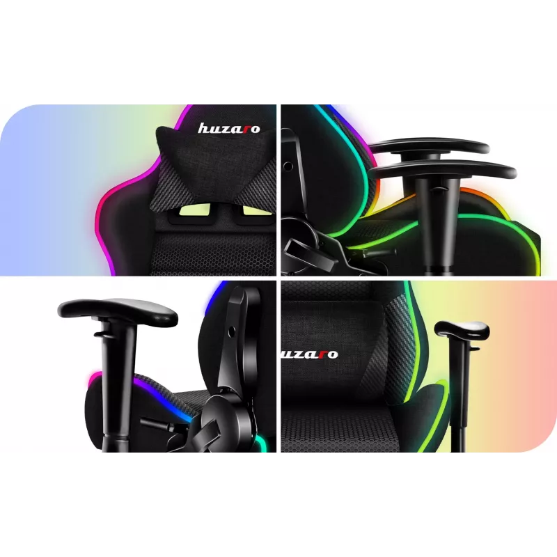 GAMESTOEL VOOR KINDEREN HUZARO RANGER 6.0 RGB MESH