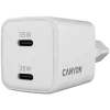 Canyon CU35CC GaN 35 W 2xPD wandlader, wit