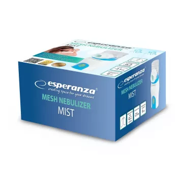 Draagbare vernevelaar ESPERANZA ECN005 — compacte zakvernevelaar, 0,2 ml/min, 21 dB, USB, 2×AA