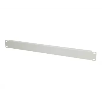 Rack-blindplaat Extralink Front Blank Panel 1U 19 inch grijs, stalen behuizing