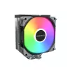 Montech NX400 Black ARGB cpu-luchtkoeler, multi-socket, 120 mm, zwart