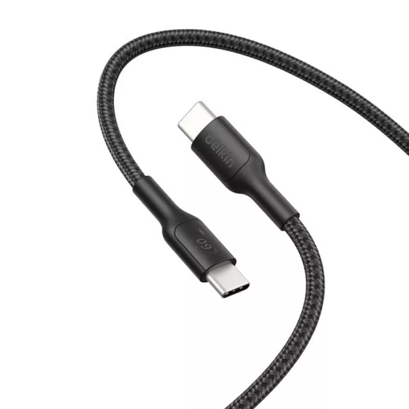 Belkin USB-C/USB-C gamingkabel 2m gevlochten Switch 2 ENA008hq2MBK (ENA008HQ2MBK)